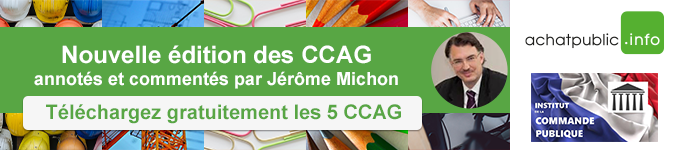 Nouvelle édition des CCAG, annotés et commentés par Jérôme Michon