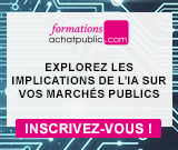 [Formation] Explorez les implications de l’IA sur vos marchés publics 